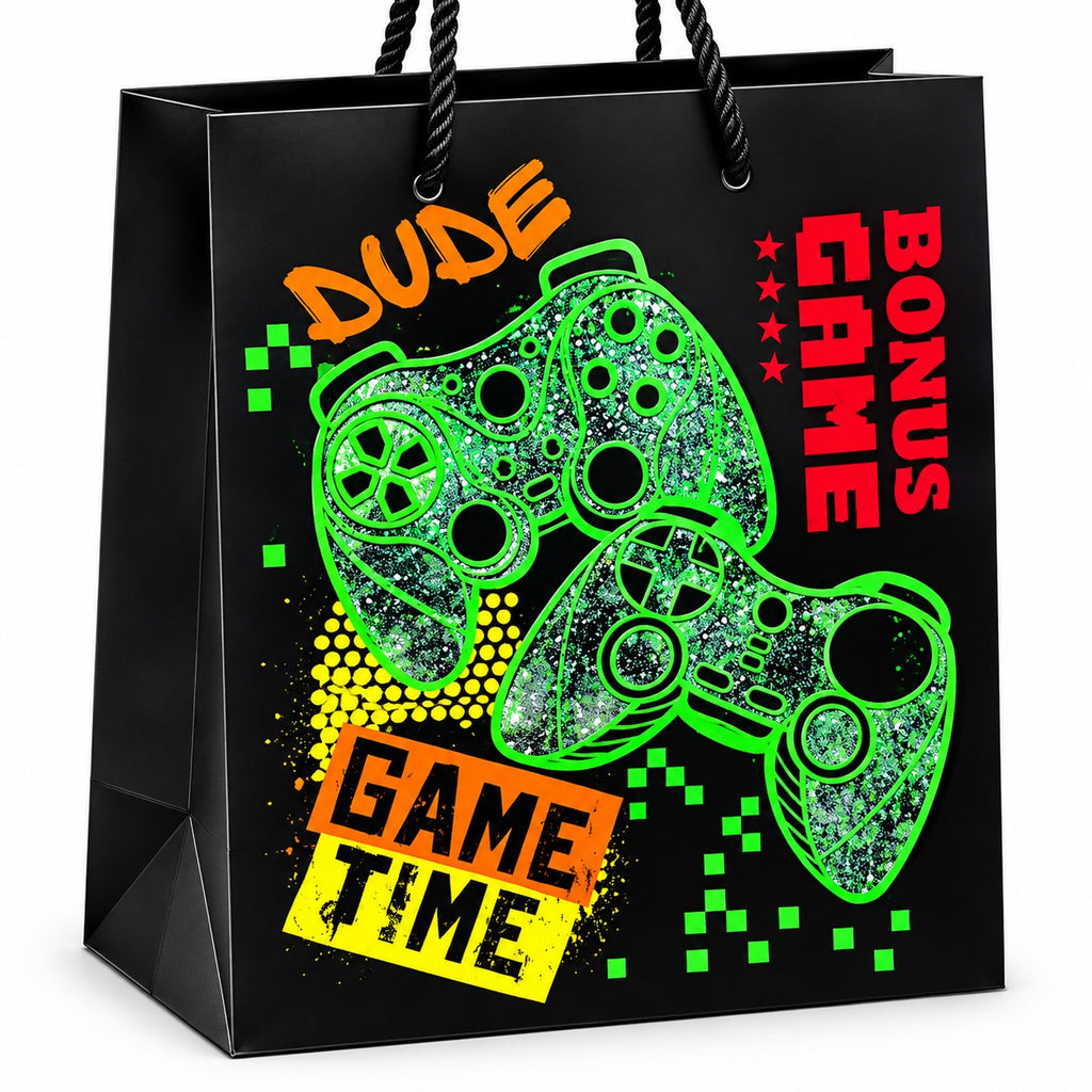 Game Theme Gift Bag 23X18X10cm