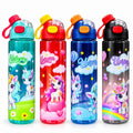 Cartoon Unicorn Water Bottle for Kids