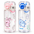 Cute Teddy Printed Water-Bottle 580 ML