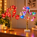 Multicolor LED Butterfly Tree Lamp | USB Powered Decorative Table Light | Color Changing Night Lamp for Bedroom, Living Room & Home Decor | Gift Item {Random Design}