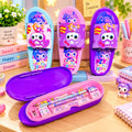 Kawaii Pencil Pouch Slipper Case {Random Design}