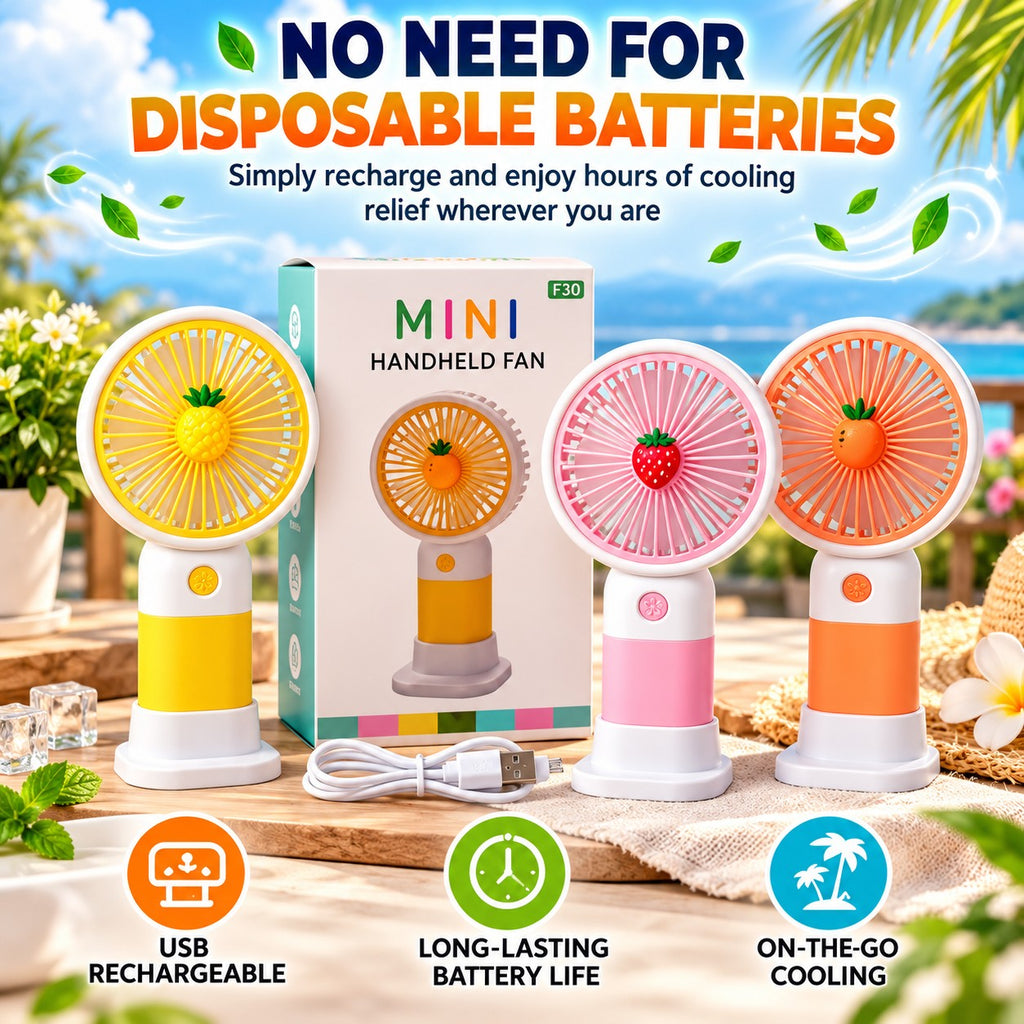 Battery Operated Mini Handy Fan