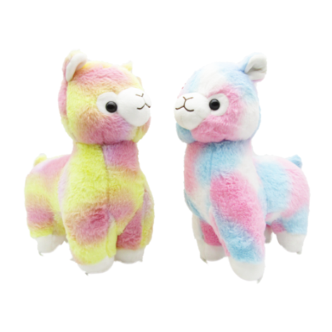 Happy Lama Plush Toy – Multicolour {27cm}