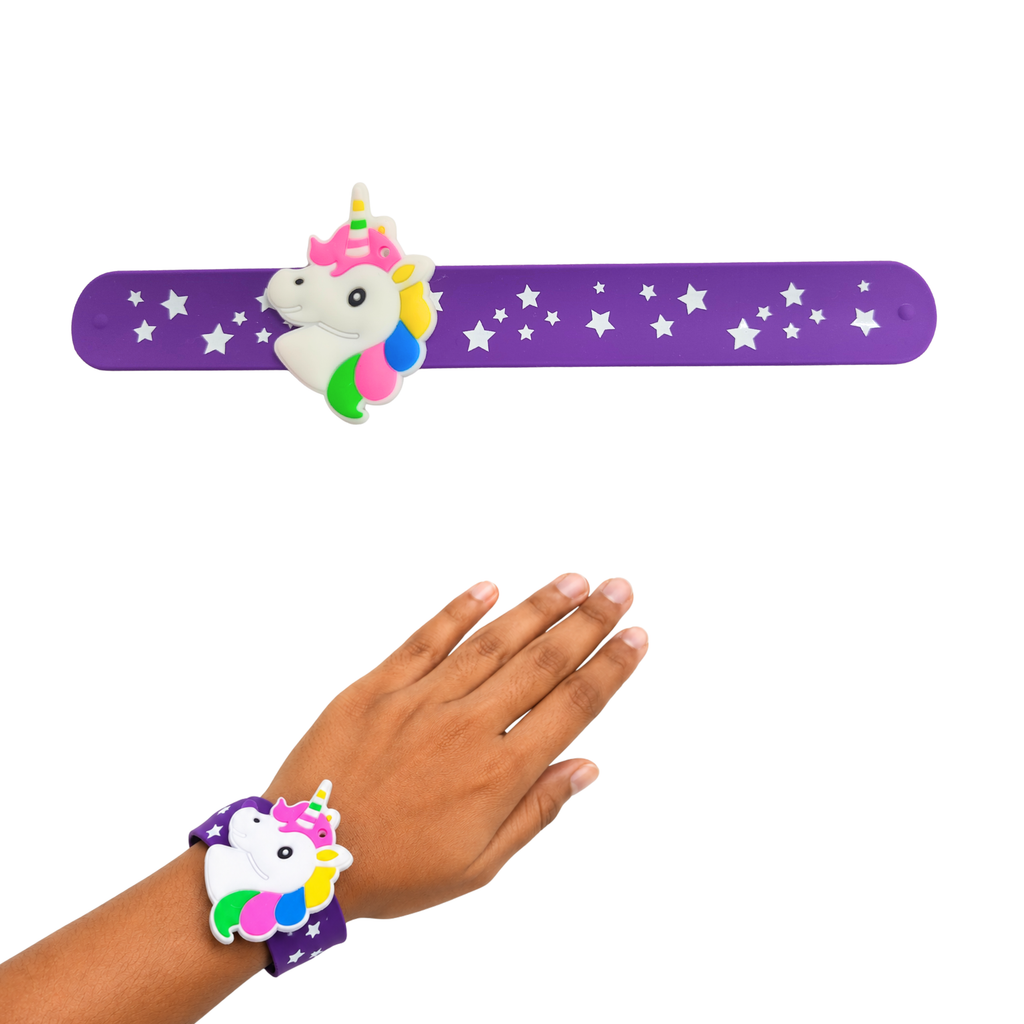 {Pack of 12} Kuromi Slap Bracelets Silicone Slap Bands for kids - 20597