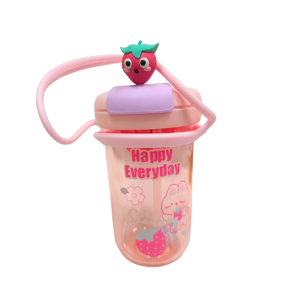Cartoon Bear Kids Drinking Bottle 450ml {Random Design} - 10039