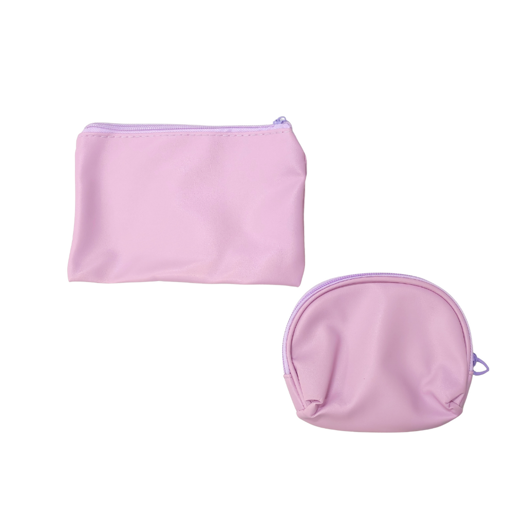 3 pcs Hello Kitty & Kuromi Makeup Bag Set - 188602