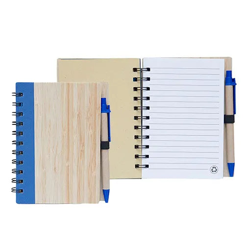 THE SHOPPE Diary and Pen + Black Pen Free (15 Designs and Color Options) (Wooden, Multicolor) - 3291