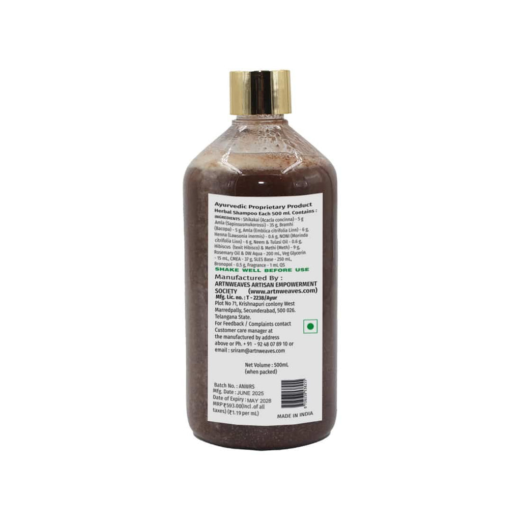 Herbal Shampoo SLES Based – 500ml