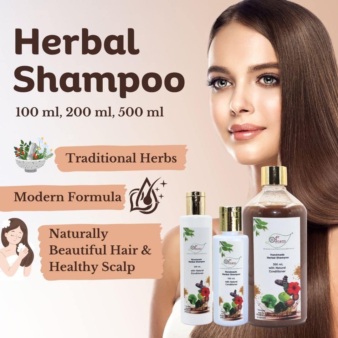 Herbal Shampoo SLES Based – 500ml