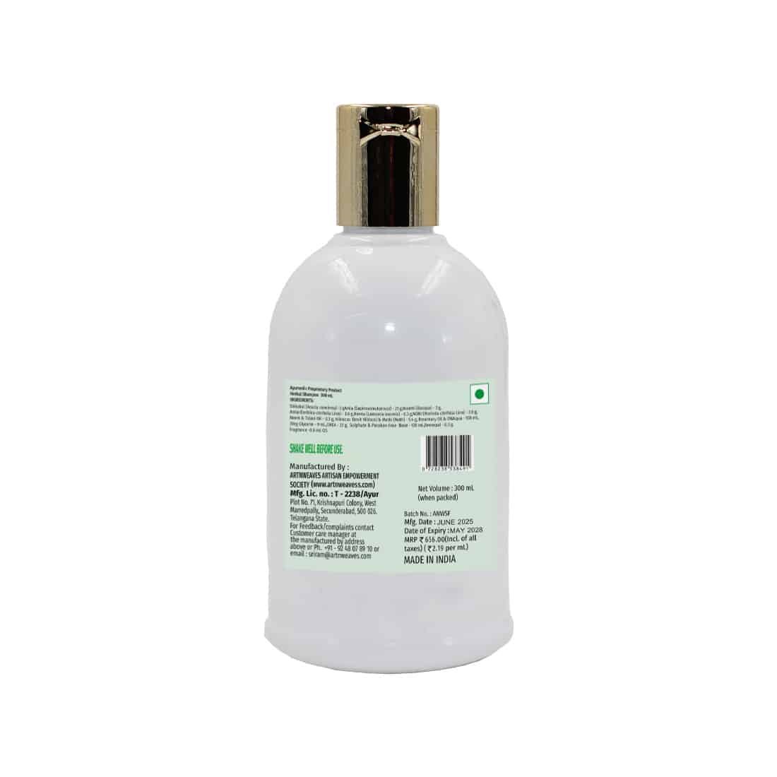 Herbal Shampoo Sulphate free Based – 300ml