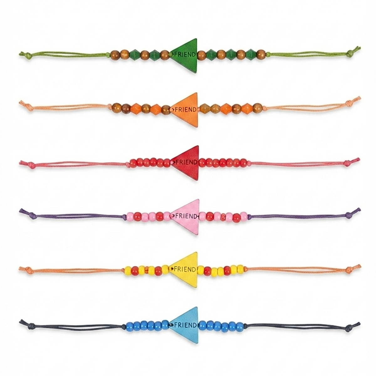 {Pack of 12} Friendship bands/bracelets for boys and girls - 20833