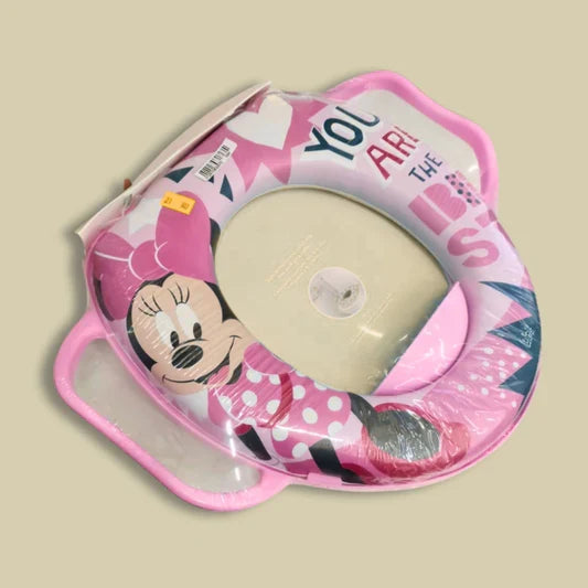Baby Potty Seat with Support Handles (Color and Print May Vary) - 9219