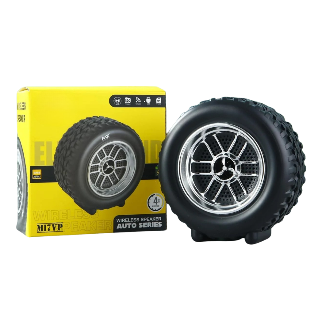(Portable Bluetooth Speaker) Dynamic Thunder Sound Auto Series 8 W Bluetooth Speaker (Black, Stereo Channel) - 20467