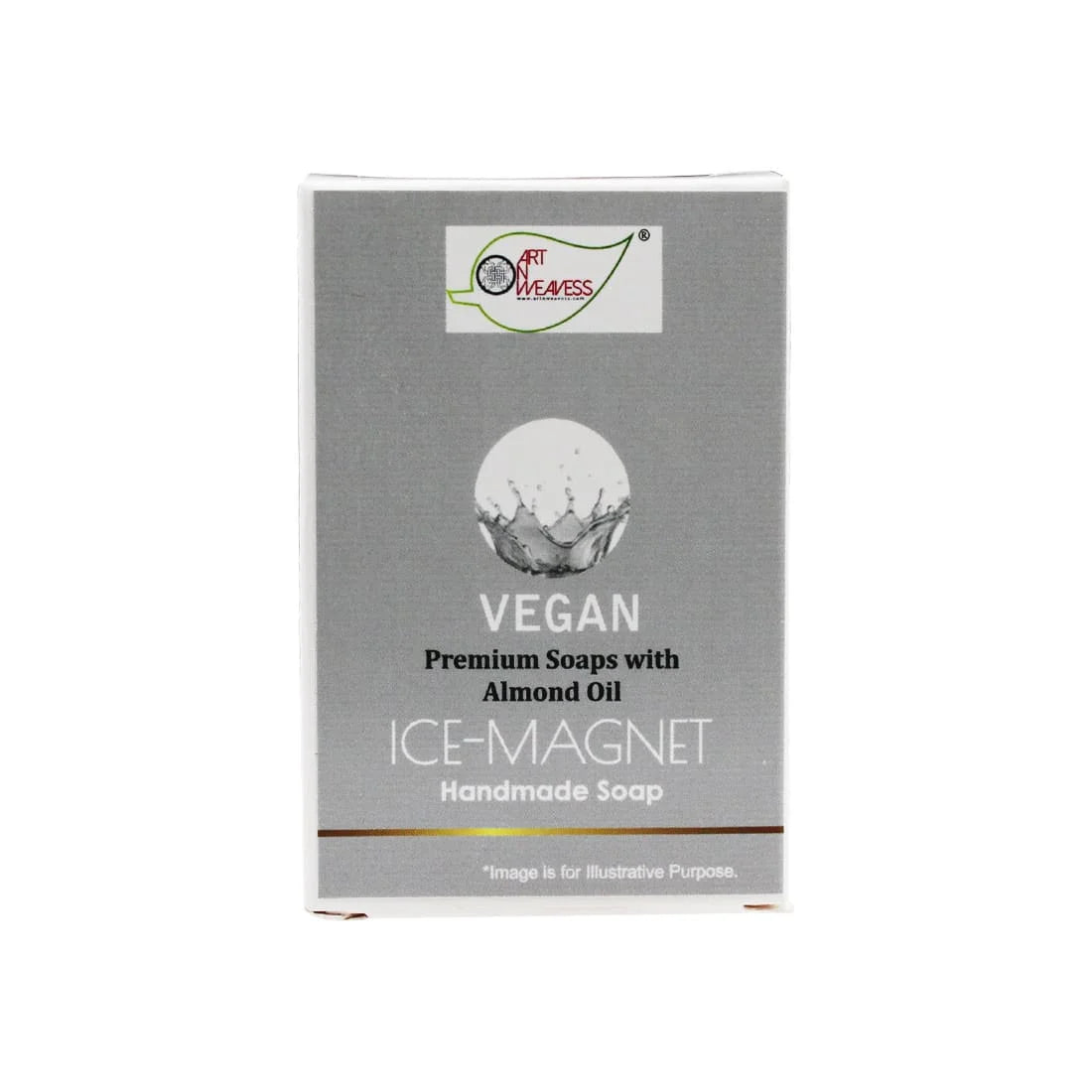 VEGAN Almond Oil Soap Handmade pack of 3
