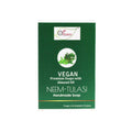 NEEM TULASI Handmade VEGAN Almond Oil Soap NT 100 gms unit - Pack of 2