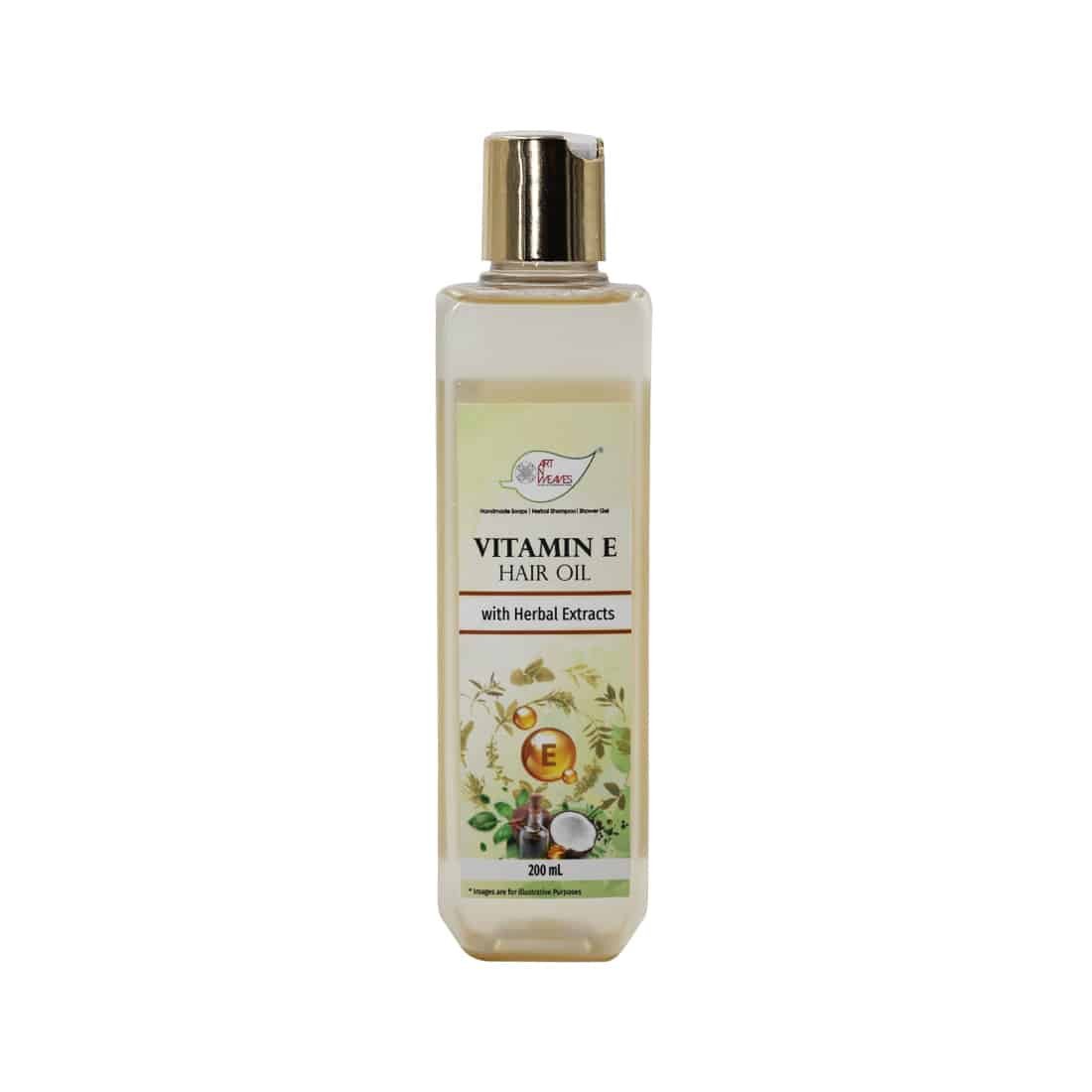 Vitamin E Hair Oil with herbal extracts