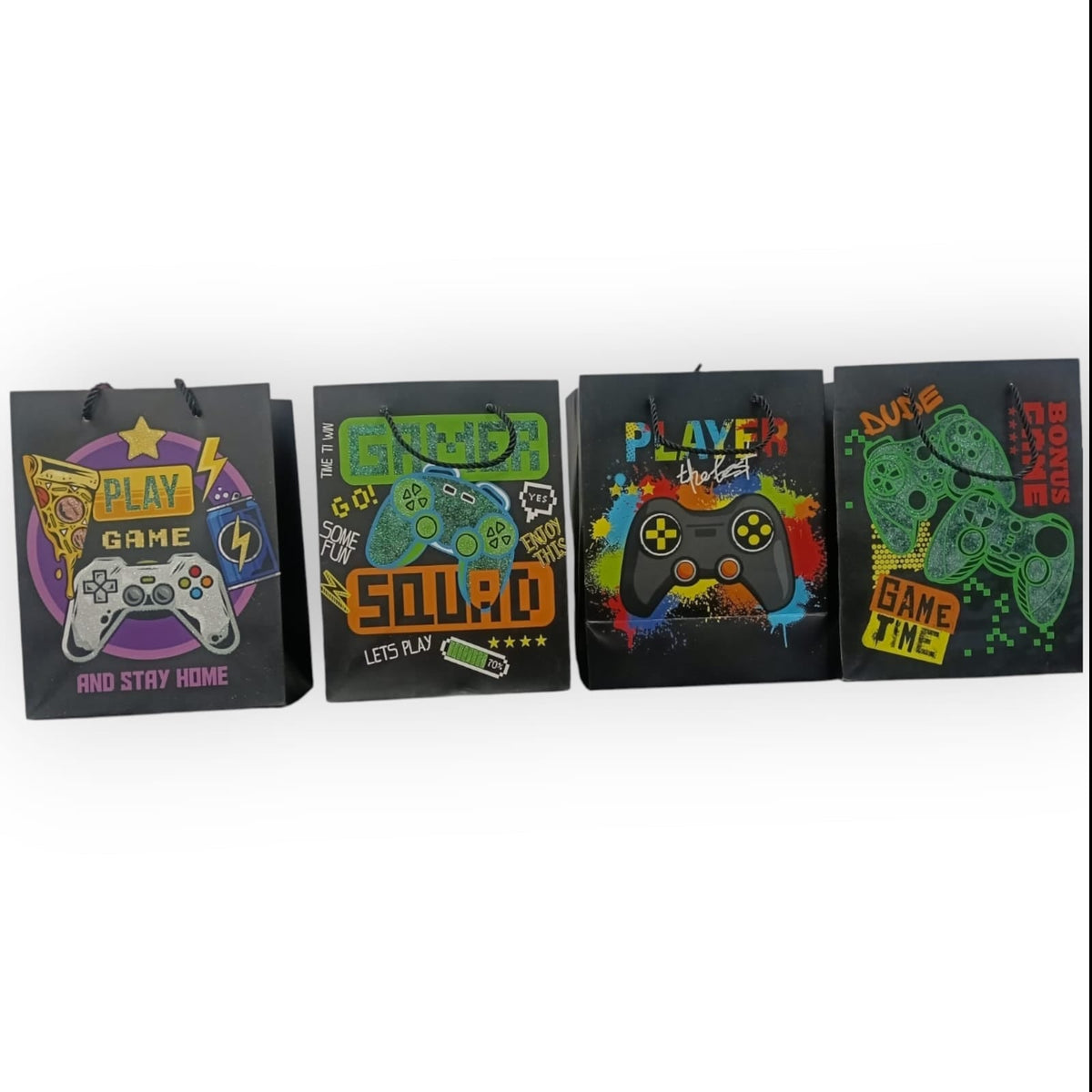 Game Theme Gift Bag 23X18X10cm - 3644