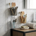 Toothbrush Holder Wall-Mounted Suction Cup Cute Bear Storage Cup - 10824