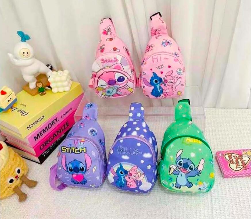 Kids Casual Backpack With – Small – Stitch Bye - 21179