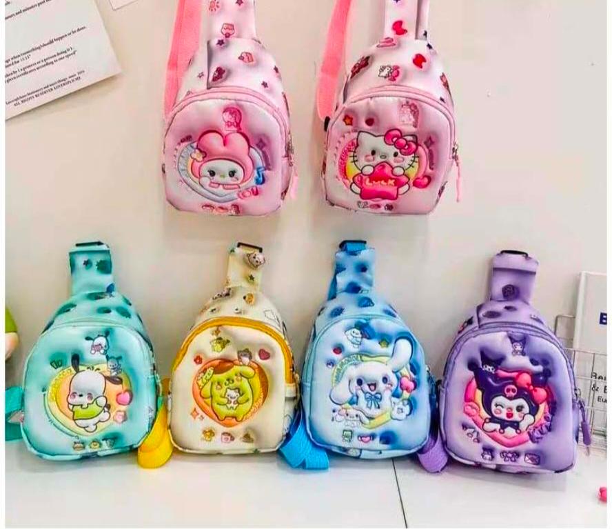 Kids Casual Backpack With – Small – Stitch Bye - 21179
