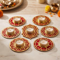 Festive Decorative Diya  Diwali & Home Decor 1 PCS [RANDOM DESIGN] - 21375