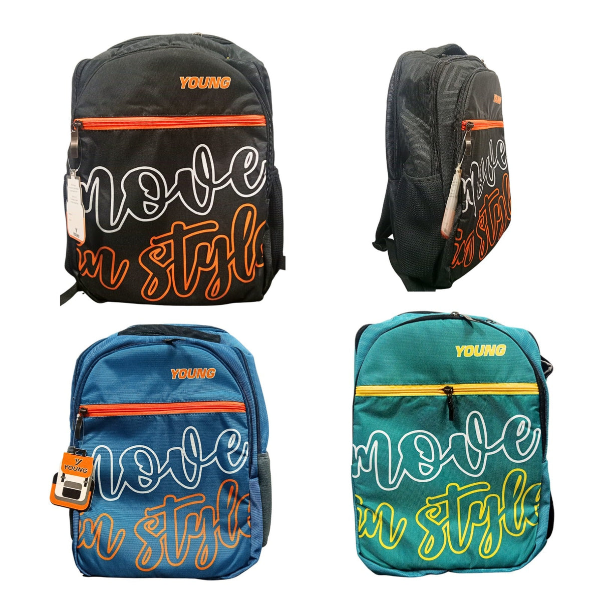 Laptop Backpack/College Bag pack/Office Back pack 4 compartment Size= 40*30*17 Cm - 20488