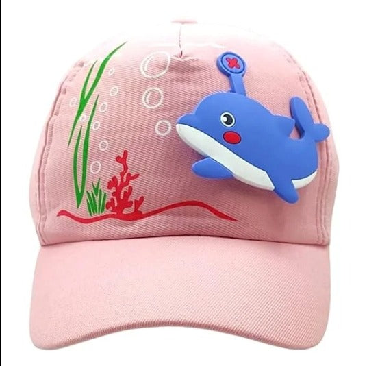 Zacharias Unisex Kids Cotton Baseball Cap {Random Design} - 20104