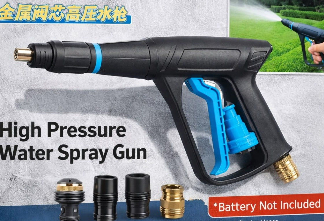 Fieldstar Professional  Washer Gun – Adjustable Nozzle Heavy Duty Spray Gun with Lock Trigger | Compatible with Most Pressure Washers - 20795