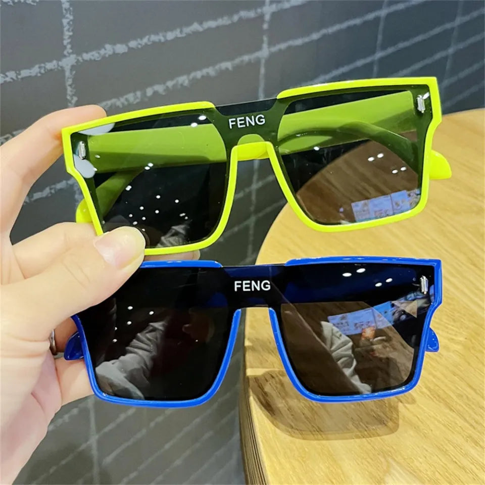 Square Sunglasses Travel Glasses Multicolor Optional Uv400 - 20320