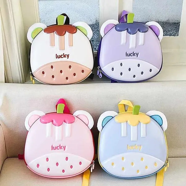 Cute Lightweight Kids Backpack for Girls & Boys | Soft Cushioned School Bag - 8845