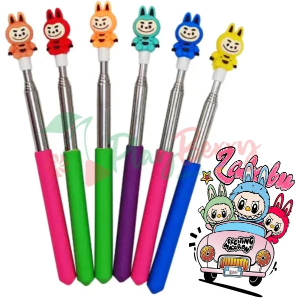 Labubu Stick for Classroom: Extendable Telescopic Presentation Teacher Pointer Stick for Classroom Whiteboard Pointer - 11288