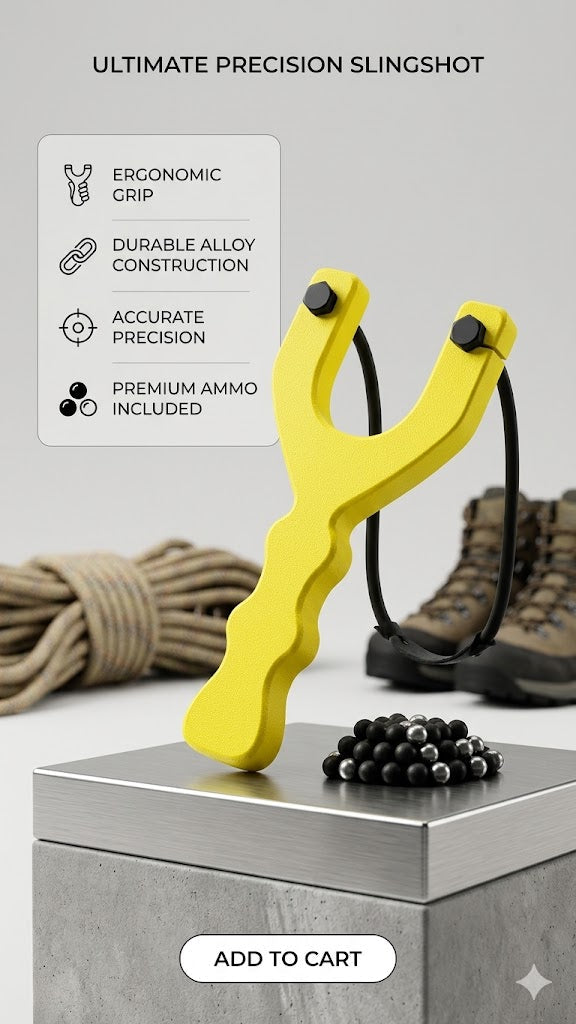 Fiber Composite Slingshot  – Target Improvement Tool - 20683