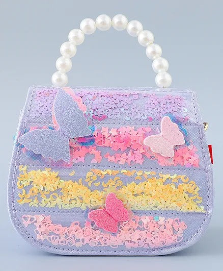 Cute Fancy Handbag Butterfly Sling Hand Bag for Girls - 50340