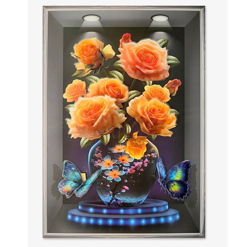 Room Decor Flowers Sticker Wall Decor New Fashion - 20169