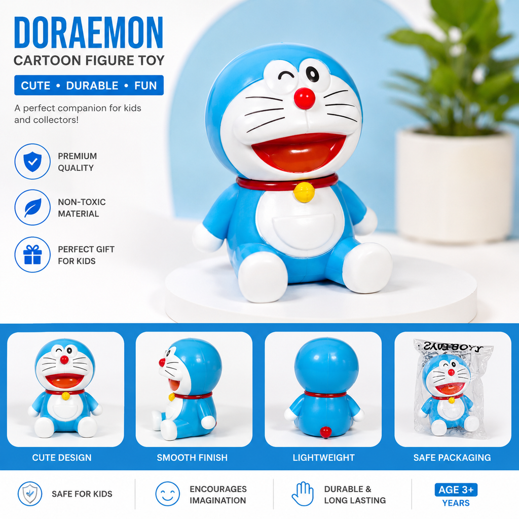 Doraemon mobile stand Blue Color - 20608