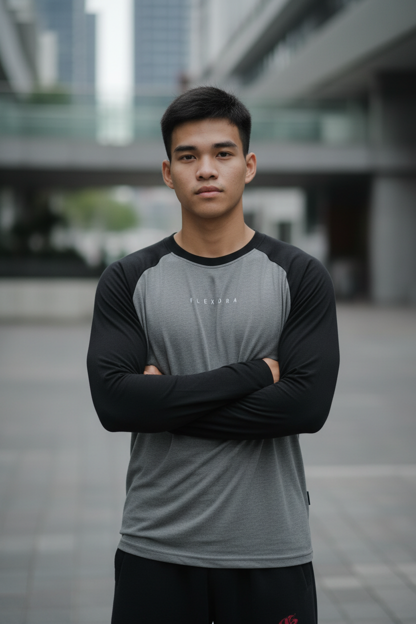 Exact Color Flexora Raglan Tee
