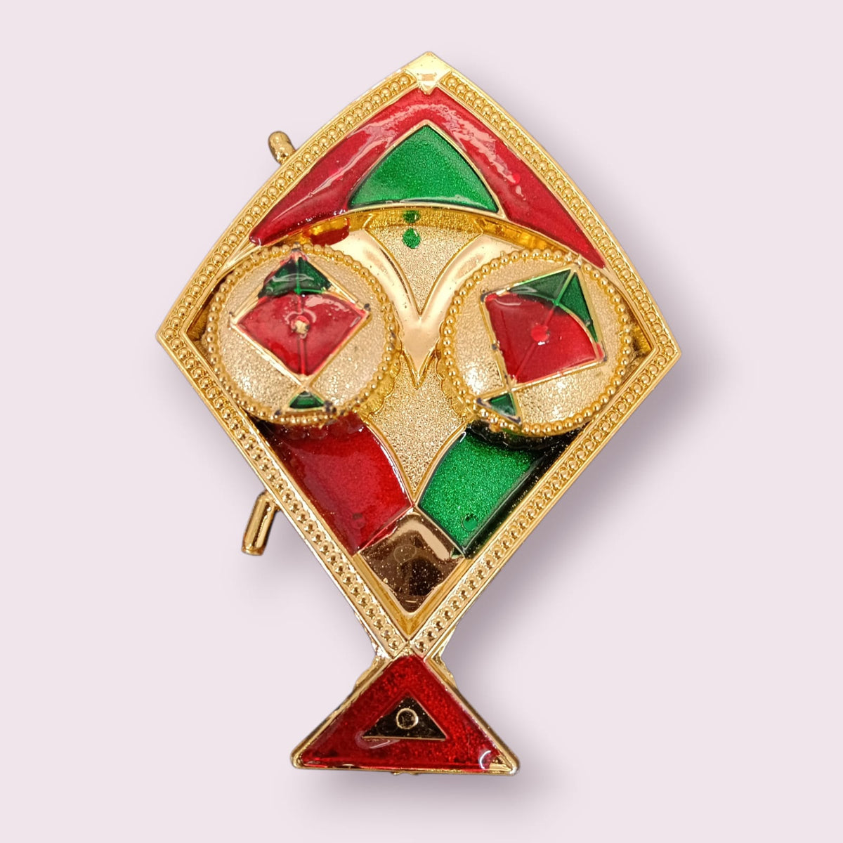 Kite Haldi Kumkum Holder or Kankavati for Makar Sankranti, Wedding Return Gift - 11340