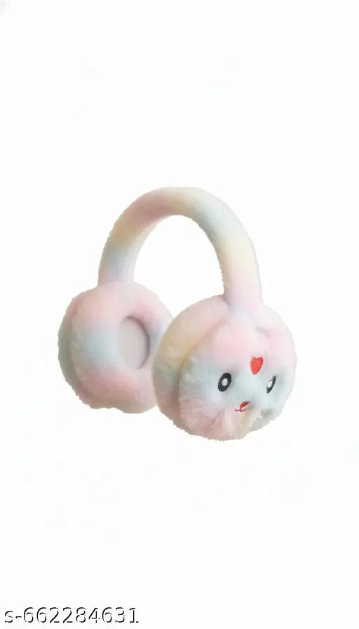 Ear Muffs/Warmer For Outdoor Wear Winter Headphones For Kids/Girls/Boys Ear Muff {Random Design} - 20097