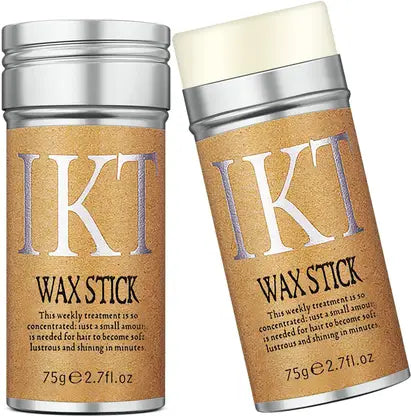 Hair Wax Stick Edge Control Slick Hair Pomade Stick Non-greasy Styling Wax Hair Wax (75 g) - 10815