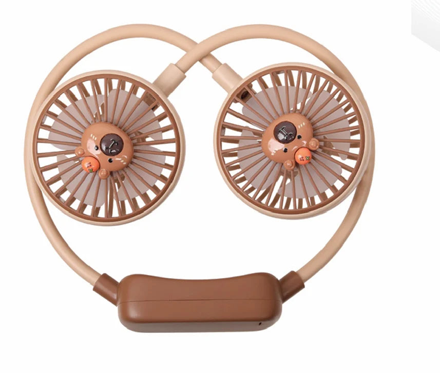Hand Free Neck Fan, 360 Degree Rotatable Portable Neck Fan - 20519