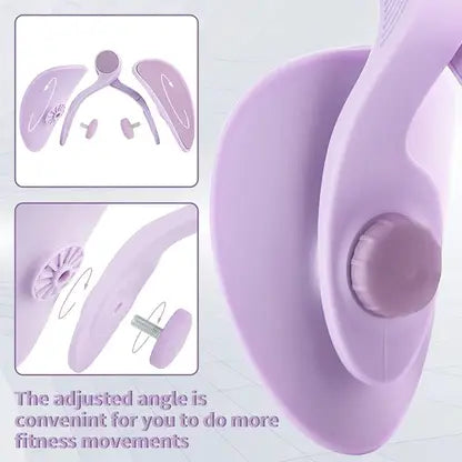 Hip Trainer, Thigh Master, Pelvic Floor Strengthening Device Men/Women, Kegel Trainer for Postpartum Rehabilitation {Random Color} - 20167