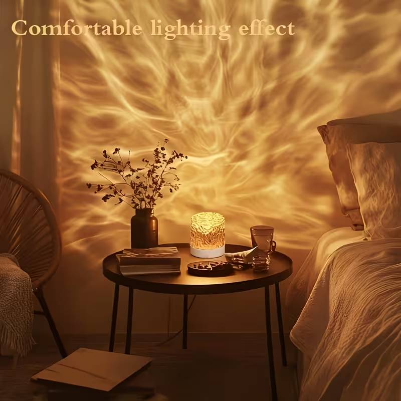 Acrylic Table Lamp Nightlight Farm house Hotel Ambient Lights Home Desk Light USB Plug | Lamps, Lighting  | Night Lights - 21277