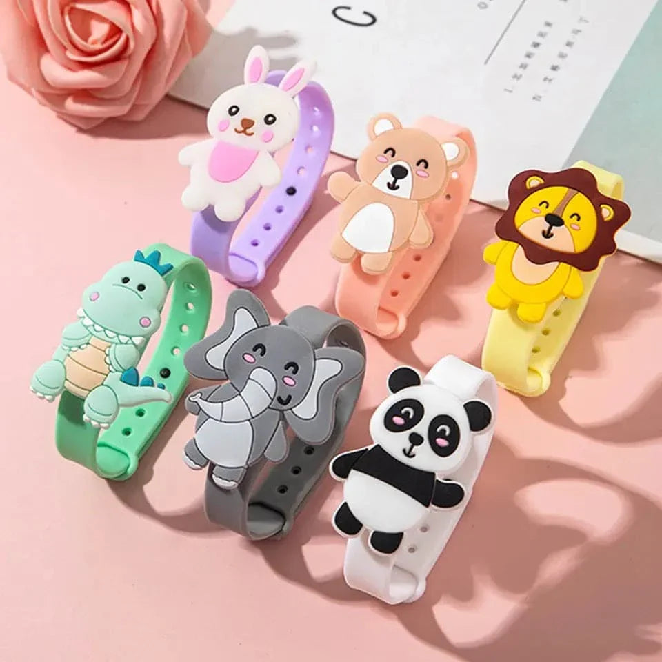 Bracelet hand band Child cartoon Panda Elephant Lion (Random Animals) - 020189