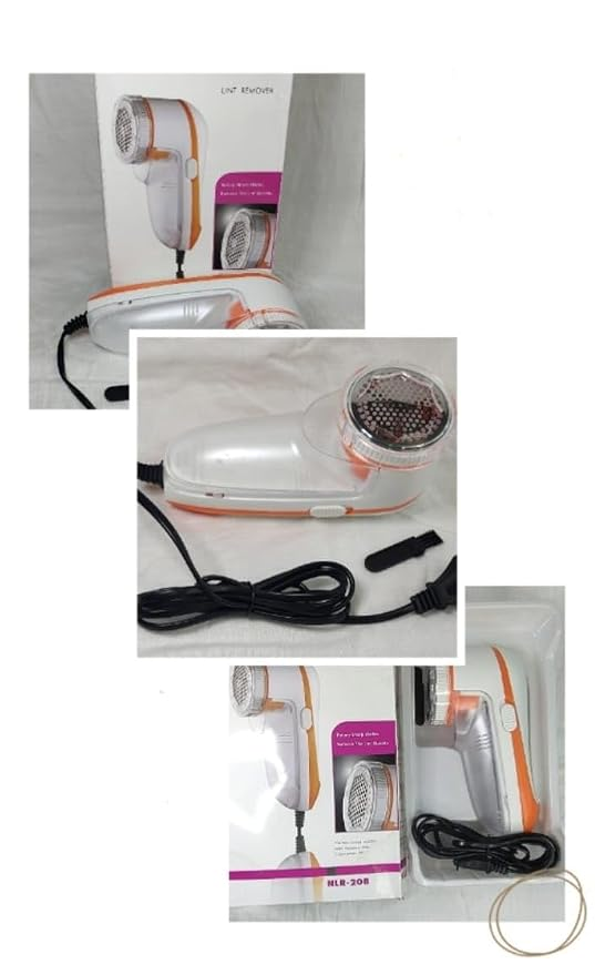 Nova NLR-208 lint remover shown from multiple angles