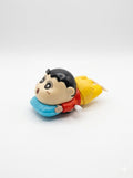 Crayon Shin Chan Wind Up Crawling Toy Figure Red Clockwork Walking Cartoon Character Toy Mechanical Wind Up Action Figure No Battery Required Educational Fun Toy for Kids Boys Girls - 21232
