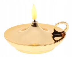 Flameless Candle with Handle Flickering Long-Lasting Safe Light for Home and Festival Decor - 20308