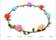 {Pack of 24} Multicolor Flower Tiara Crown Headband ,Floral Headpiece for Birthday Wedding Holiday Fairy Party Favors - 21156