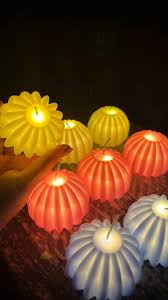 LED Tea Light Candle Multi-Color Hanging Lanterns for Festivals, Parties, Home Decor – Battery Operated - 11063
