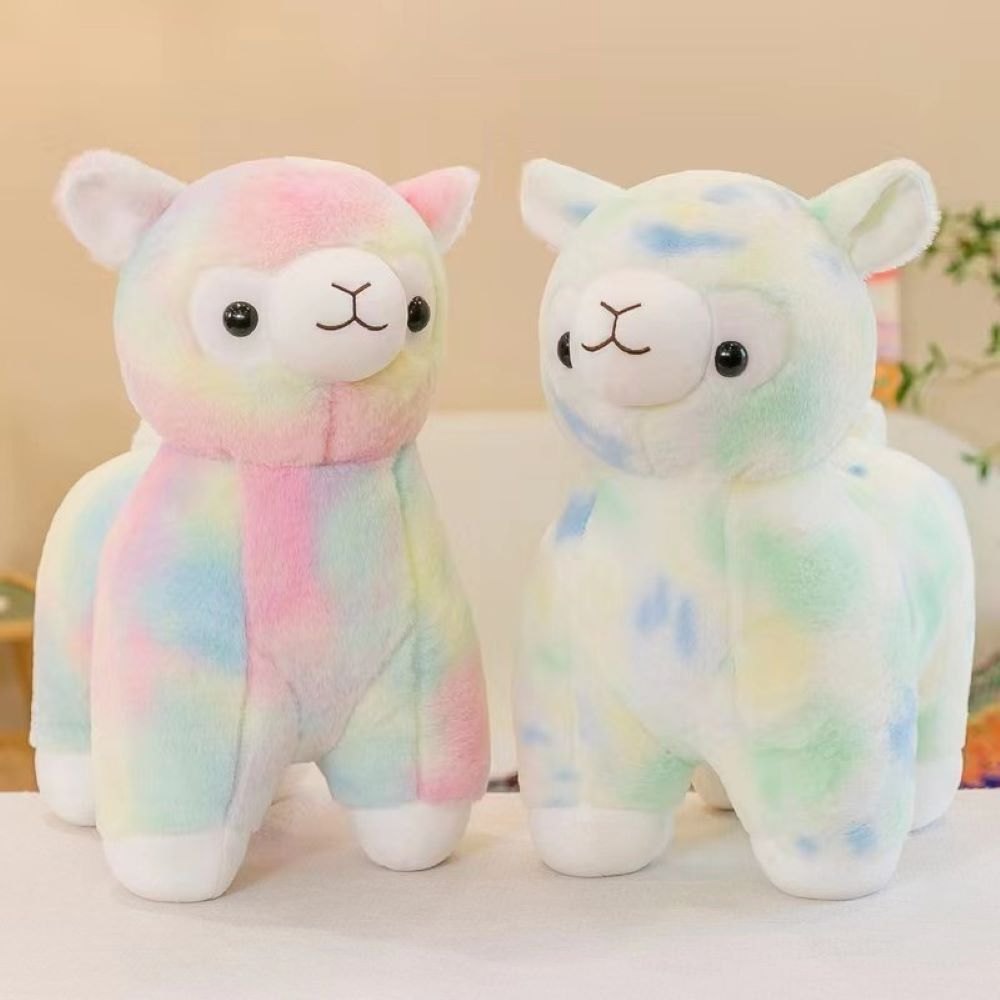 Happy Lama Plush Toy – Multicolour {27cm} - 20081