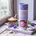 Lavender botanical setting